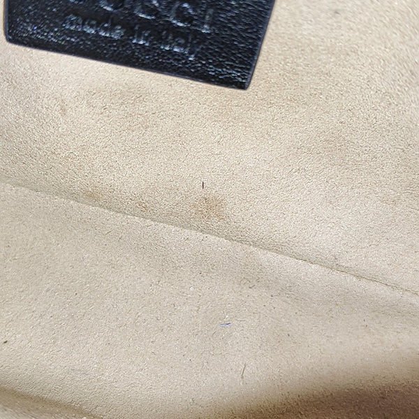 GG Marmont Mini Quilted Calfskin Black