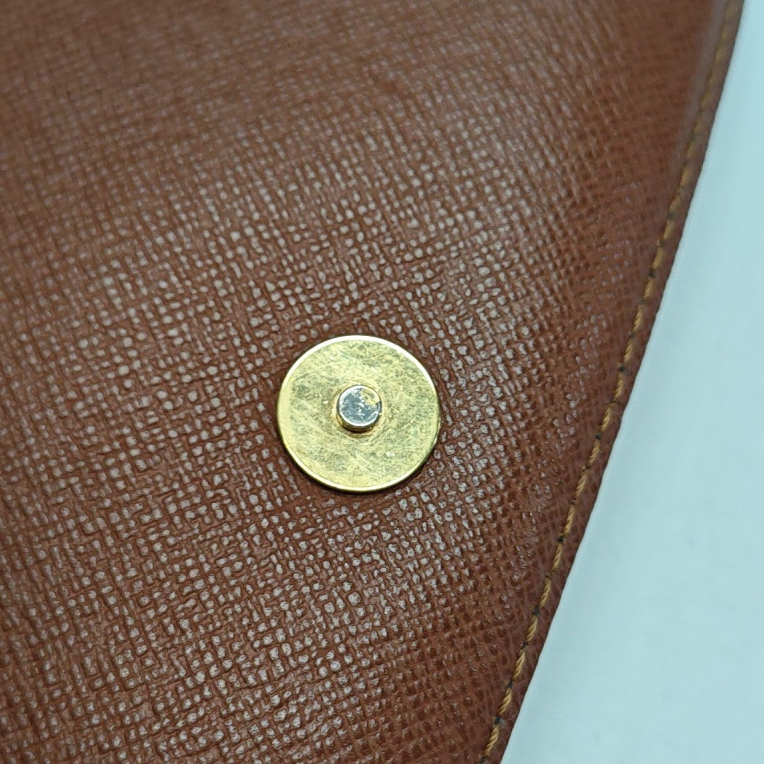 MUSETTE TANGO Monogram Coated Canvas Brown