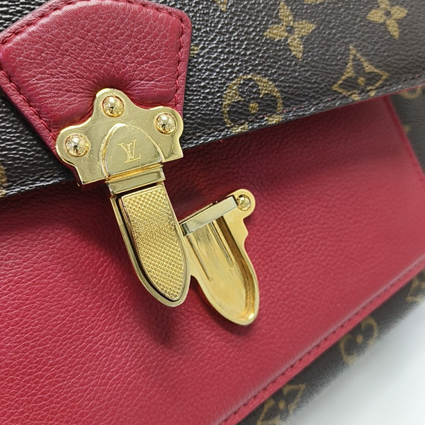 VICTOIRE Monogram Coated Canvas Brown