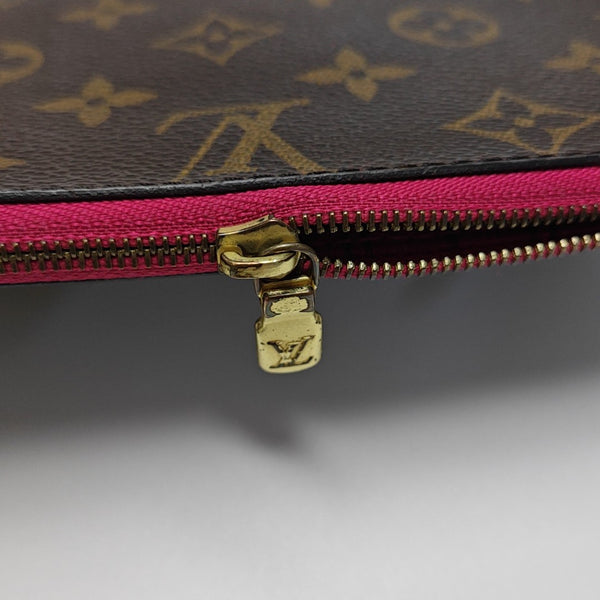 NEVERFULL BB Monogram Coated Canvas Brown