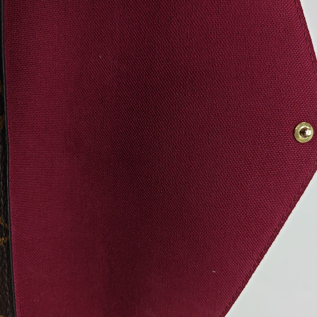 FÉLICIE Monogram Coated Canvas Brown