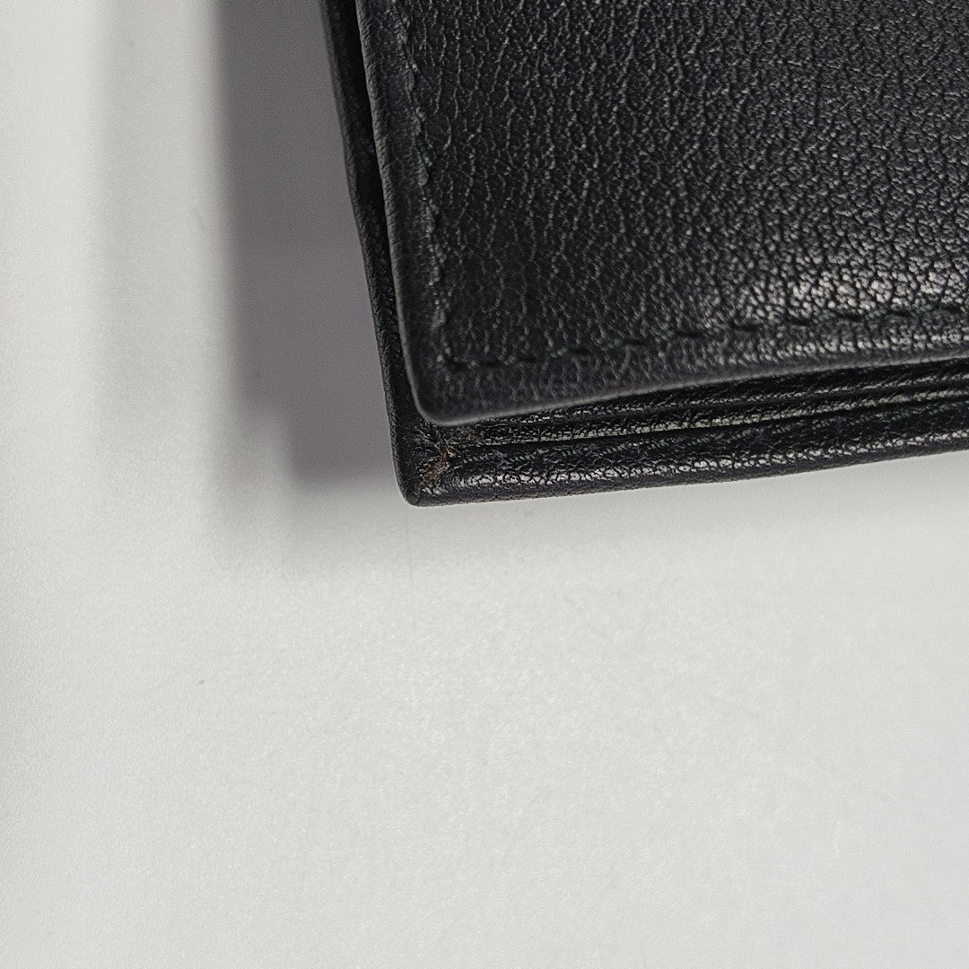 Calfskin Wallet Black