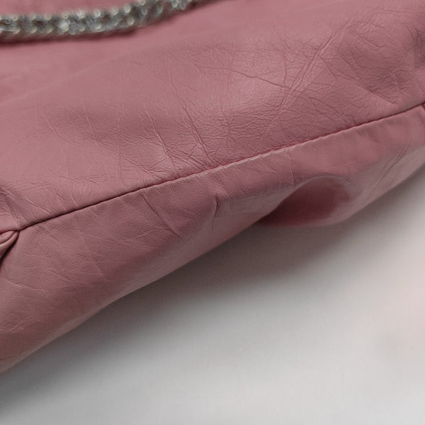 Calfskin Tote Bag Pink