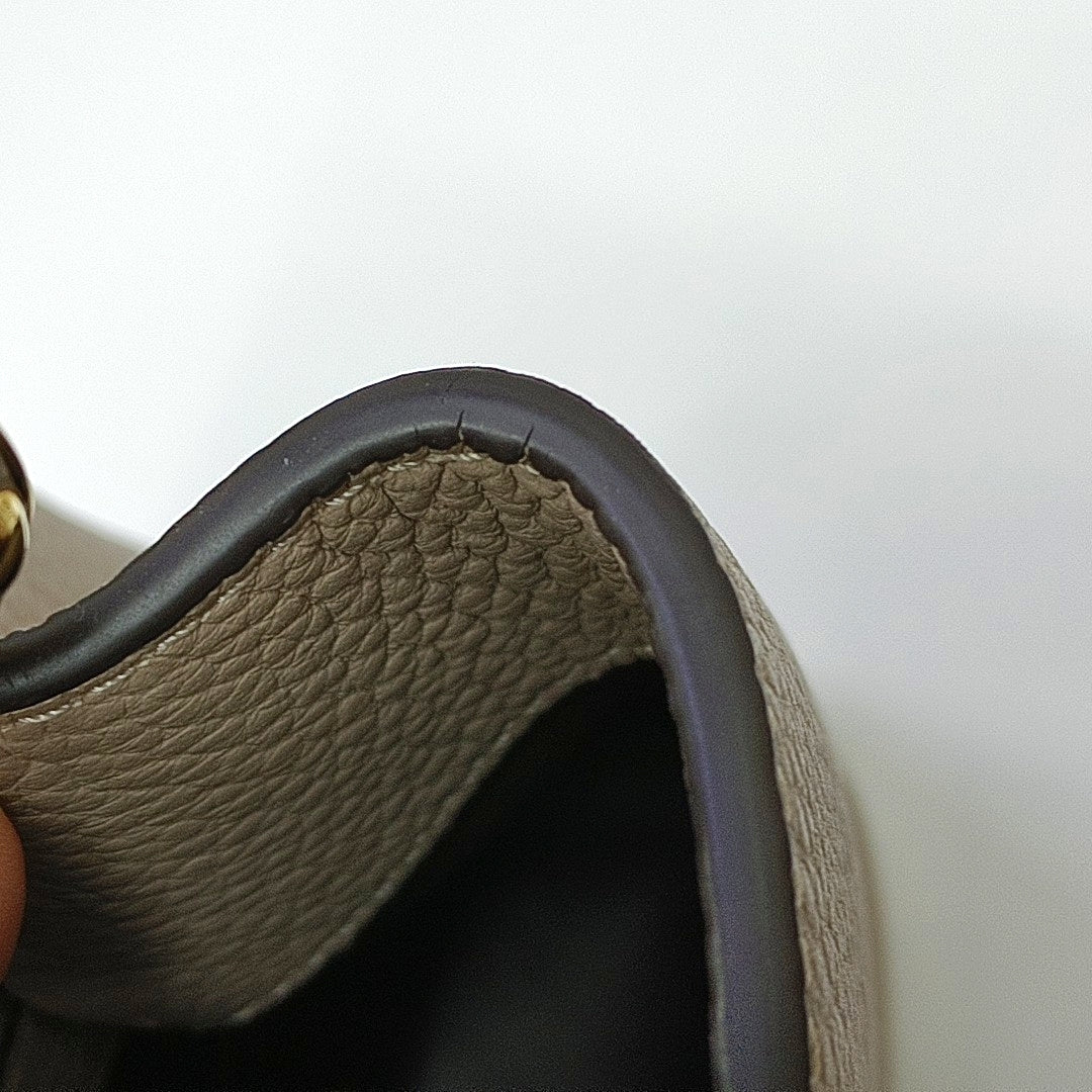CAPUCINES BB Calfskin Grey