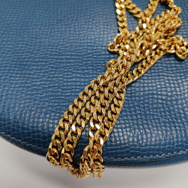 Drew Small Calfskin Blue