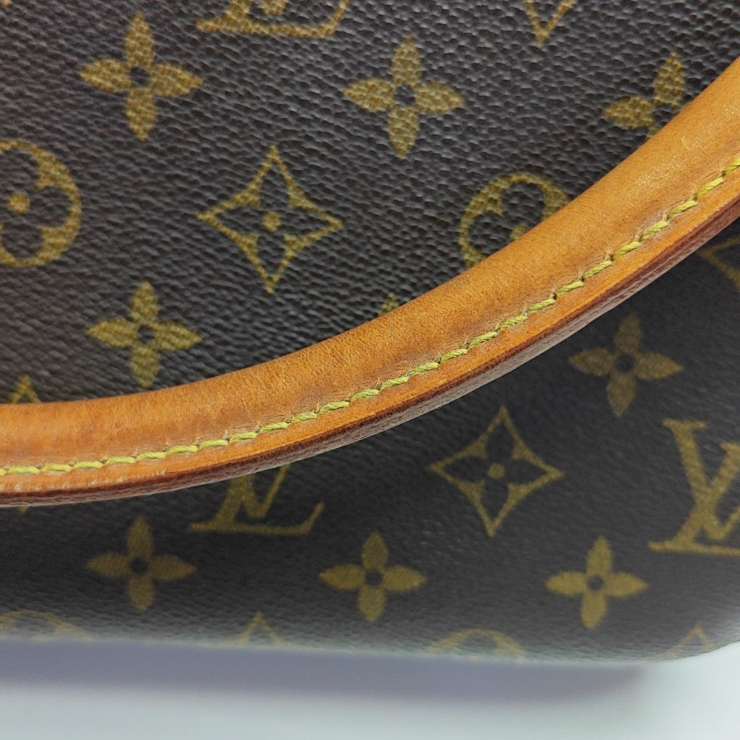 LOOPING GM Monogram Coated Canvas Brown