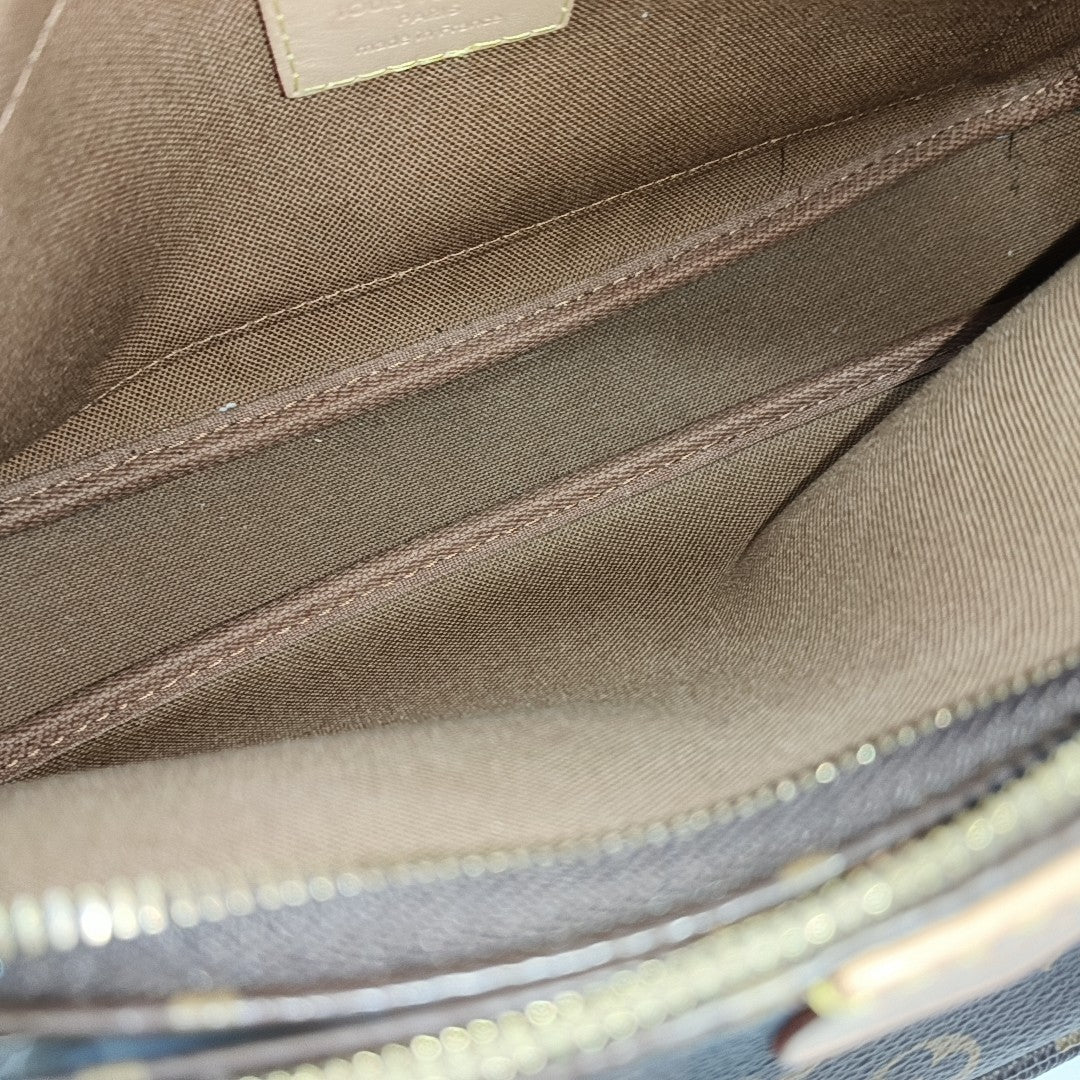 MULTI Monogram Coated Canvas Brown