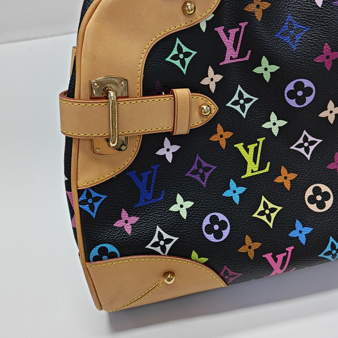 LV × TM CLAUDIA Monogram Coated Canvas Black