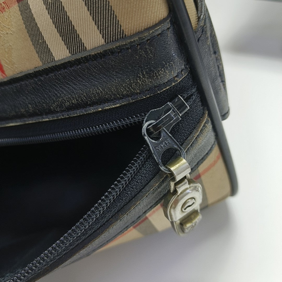 Canvas Top Handle Bag Beige