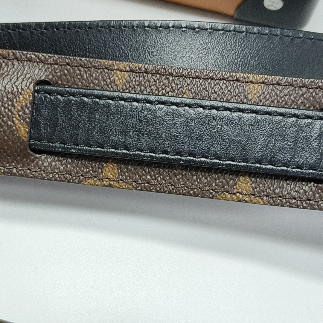SOFT TRUNK Damier Ebene Coated Canvas Brown
