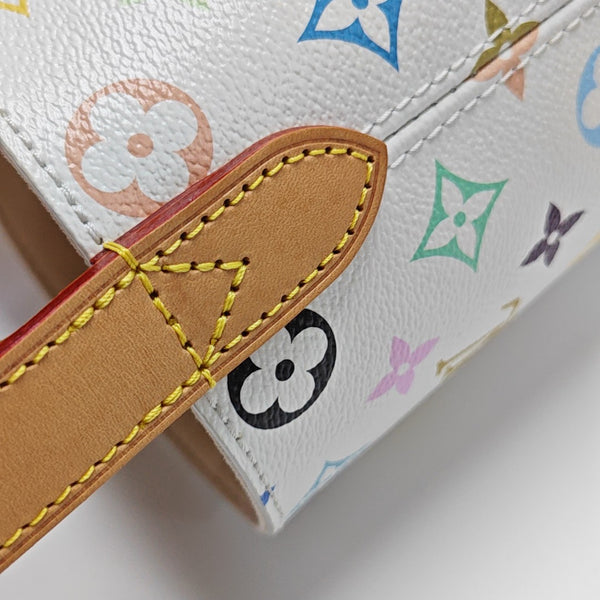 LV × TM ALL IN BB Monogram Coated Canvas White