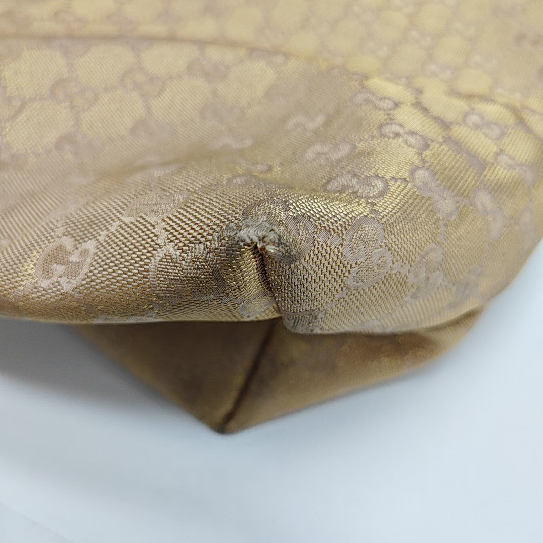GG Imprime Monogram Canvas Gold