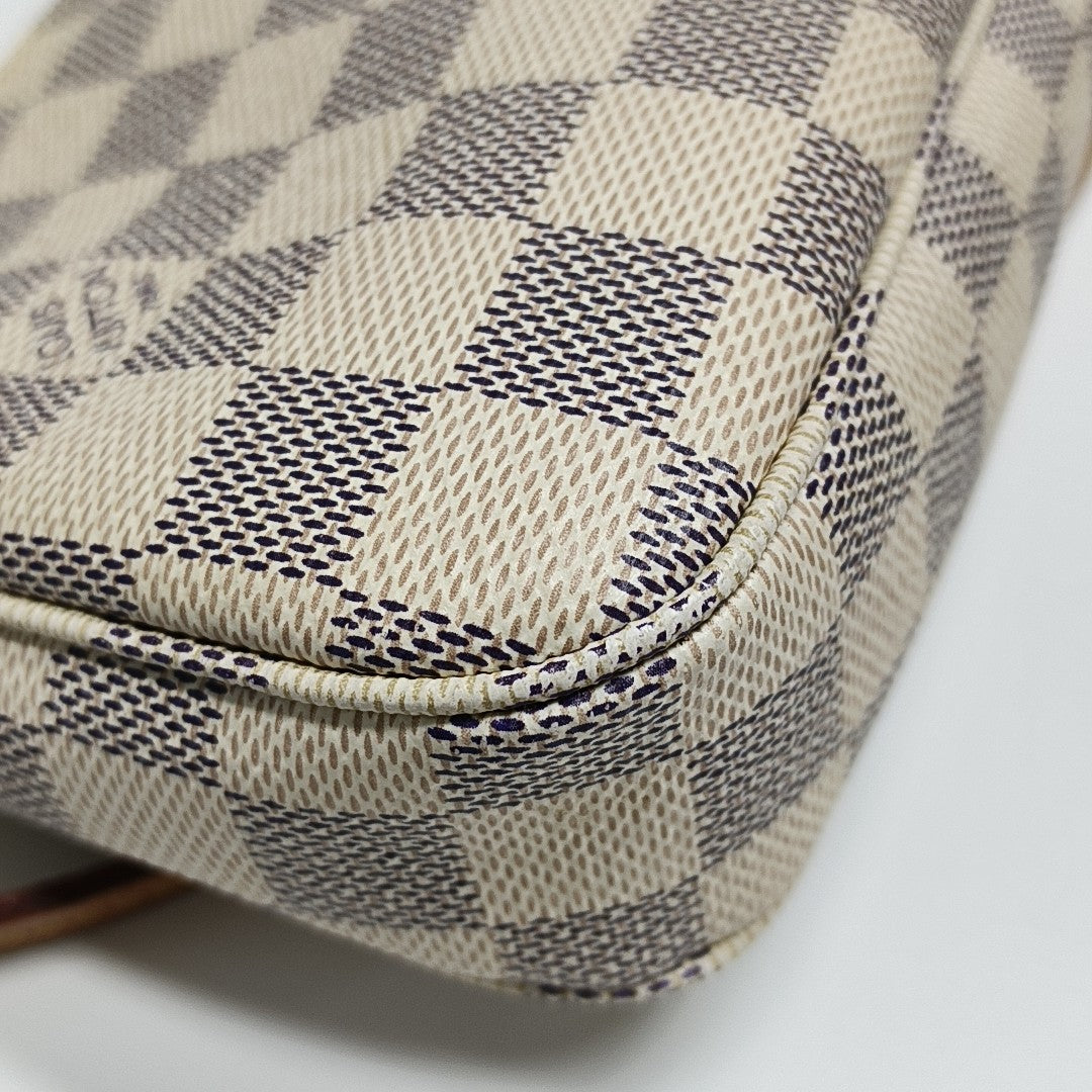 ACCESSOIRES GM Damier Azur Coated Canvas White
