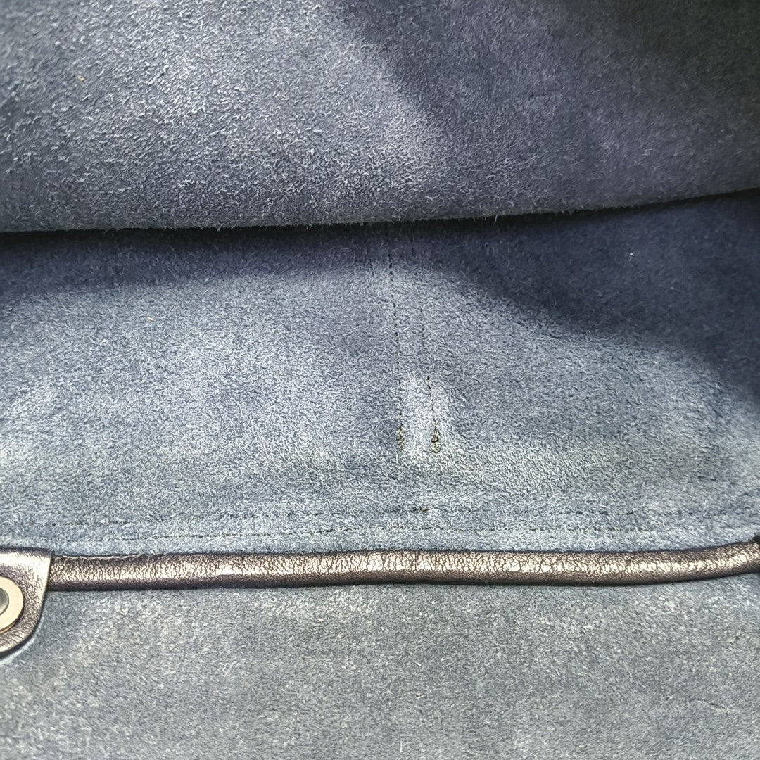 Calfskin Shoulder Bag Black
