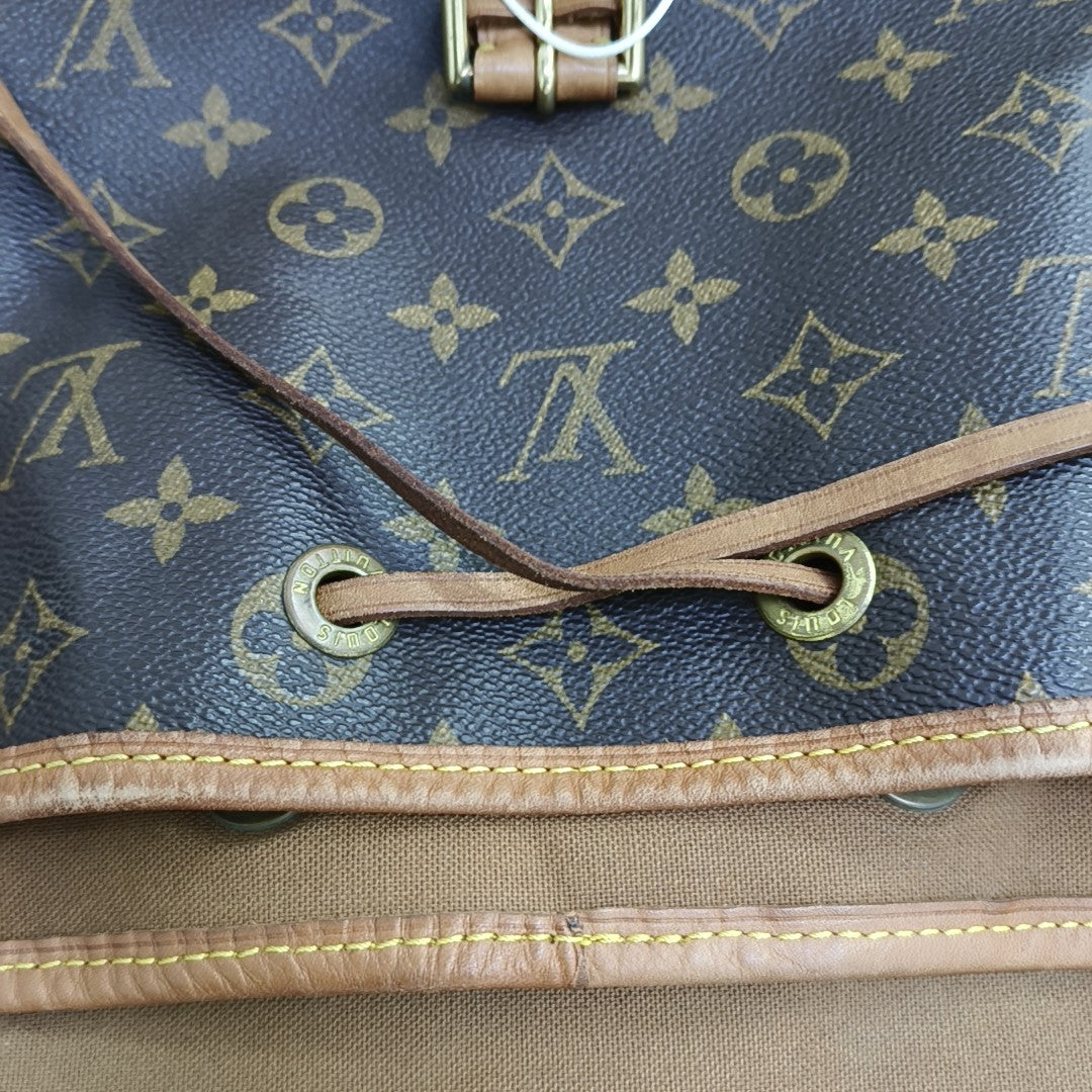 MONTSOURIS GM Monogram Coated Canvas Brown