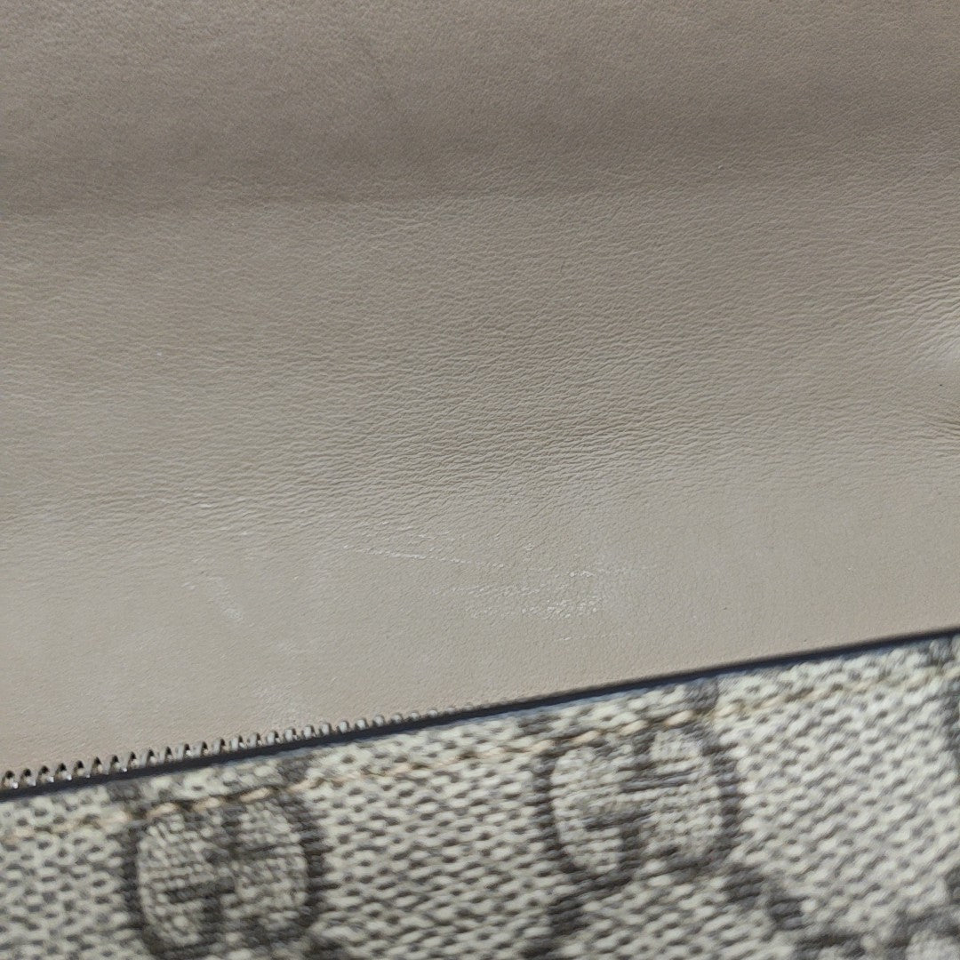 Dionysus Mini Monogram Coated Canvas Beige