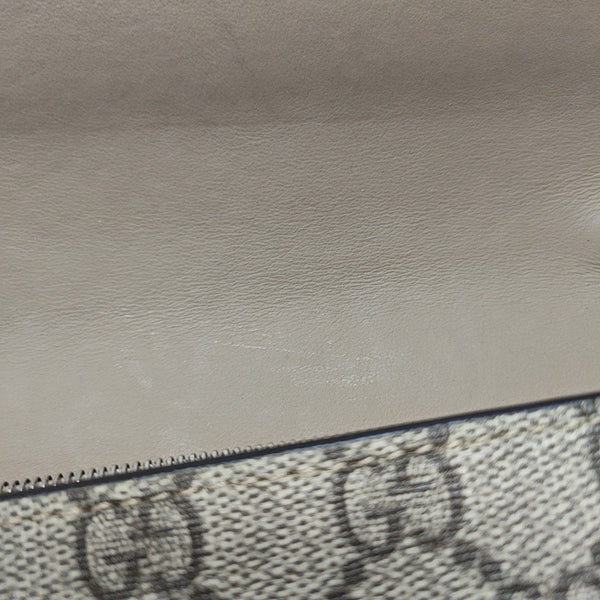 Dionysus Mini Monogram Coated Canvas Beige