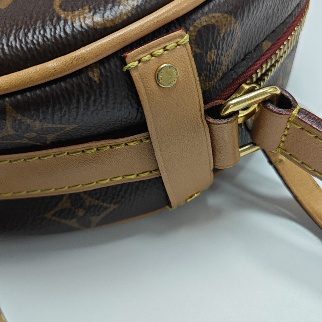 BOITE CHAPEAU PM Monogram Coated Canvas Brown