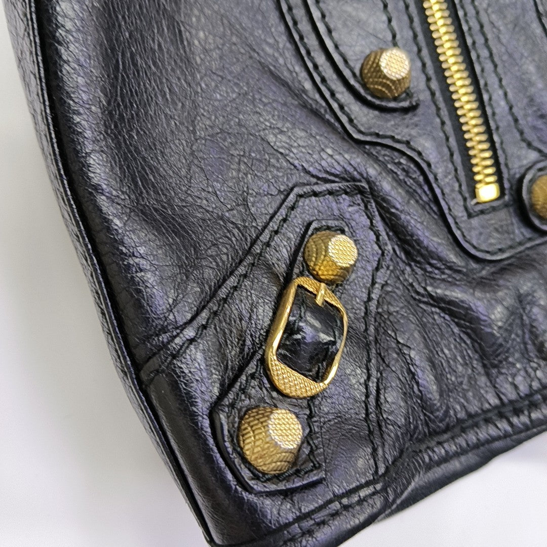 Classic City Mini Lambskin Black