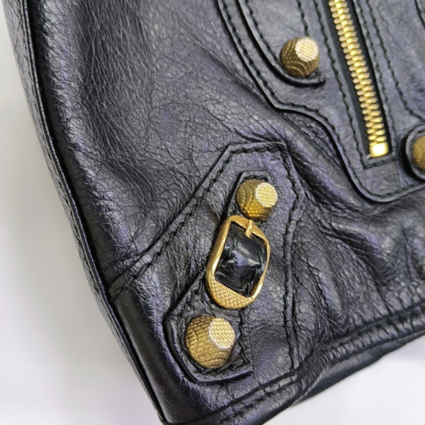 Classic City Mini Lambskin Black