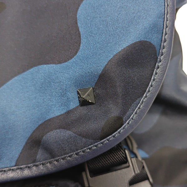 Nylon Backpack Blue