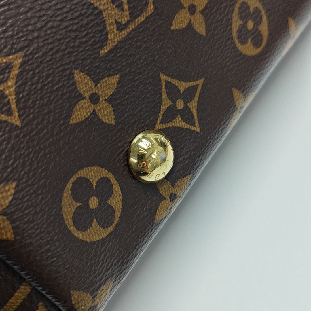 CARRYALL PM Monogram Coated Canvas Brown