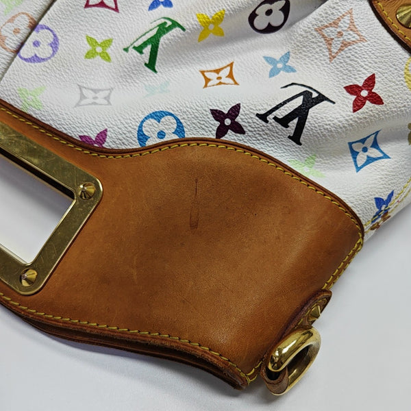 LV × TM JUDY MM Monogram Coated Canvas White