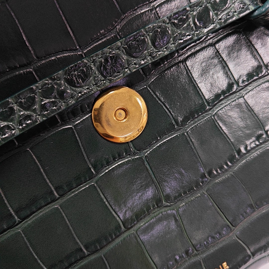 BELT Nano Calfskin Green