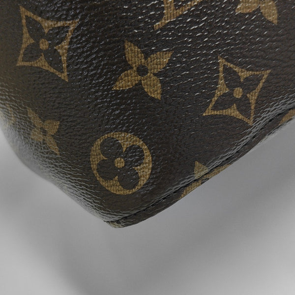 NÉONOÉ MM Monogram Coated Canvas Brown