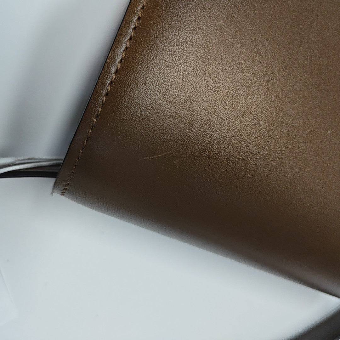 CLASSIC BOX Mini Calfskin Brown