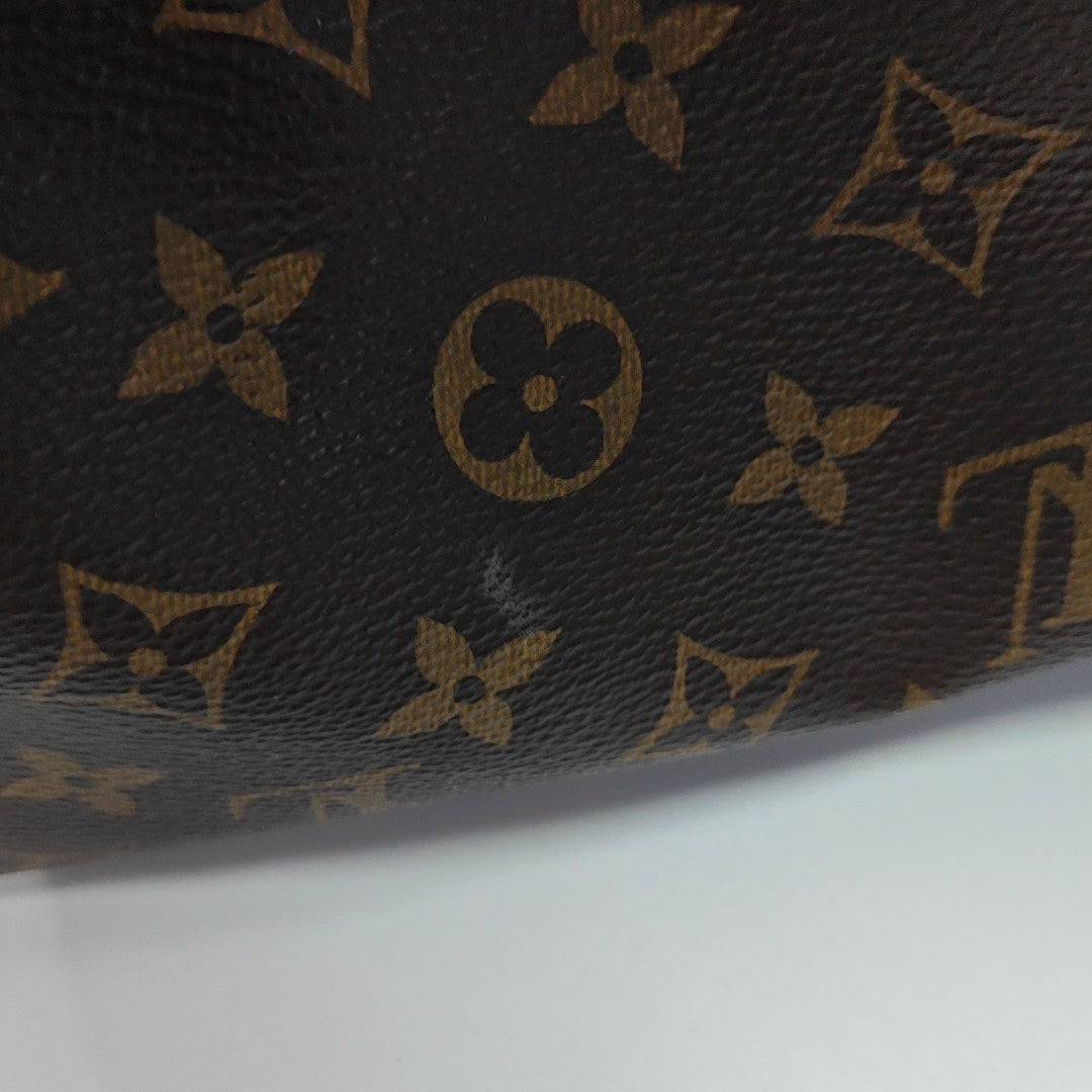 SPEEDY 25 Monogram Coated Canvas Brown