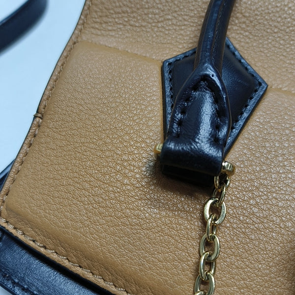 COUR MARLY Calfskin Brown