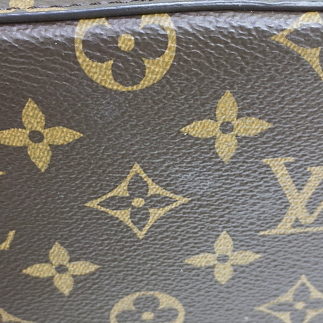 NÉONOÉ MM Monogram Coated Canvas Brown