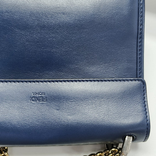 Kan I F Small Calfskin Blue