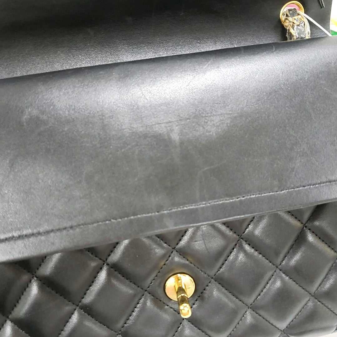 CLASSIC FLAP Jumbo Quilted Lambskin Black