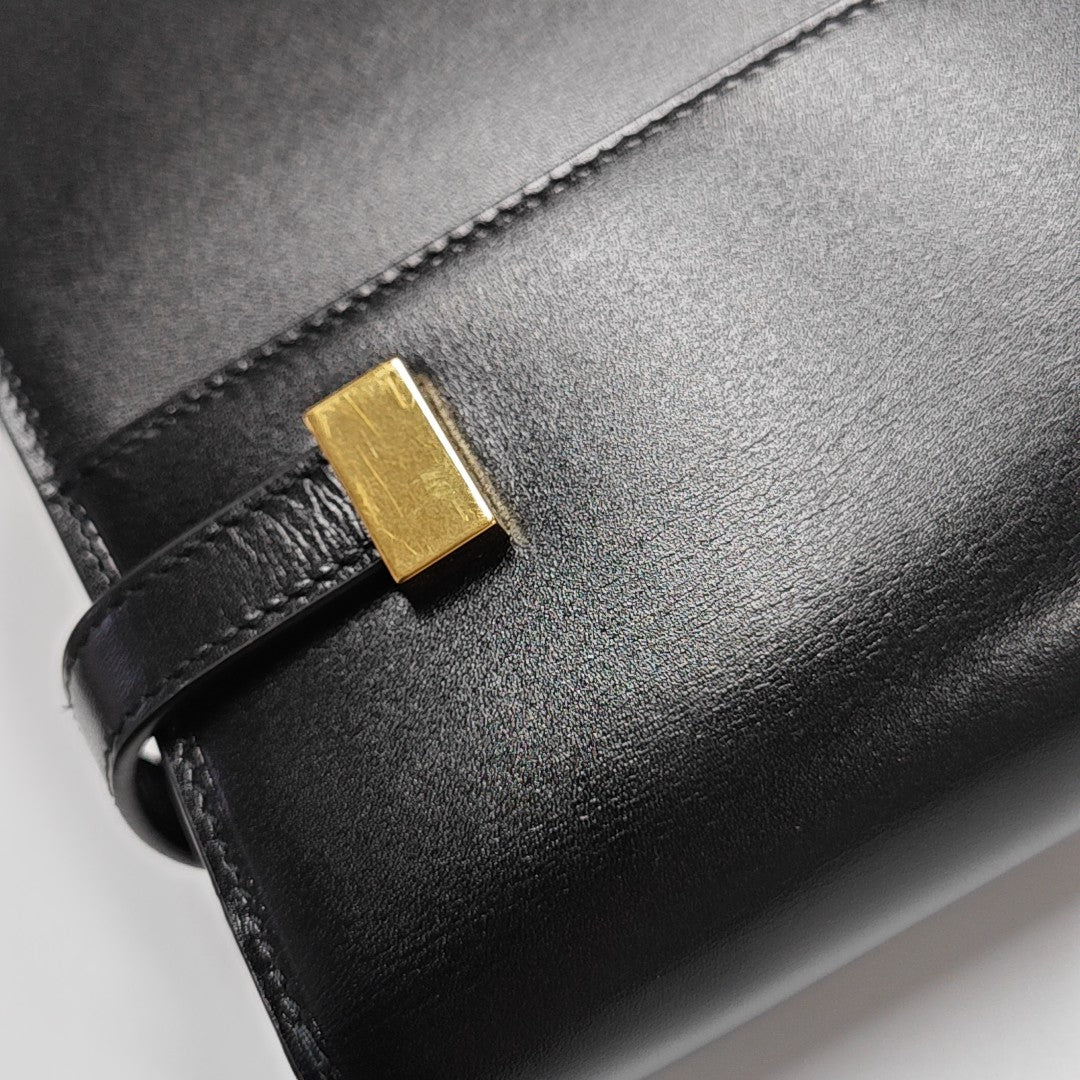 MANHATTAN Small Calfskin Black