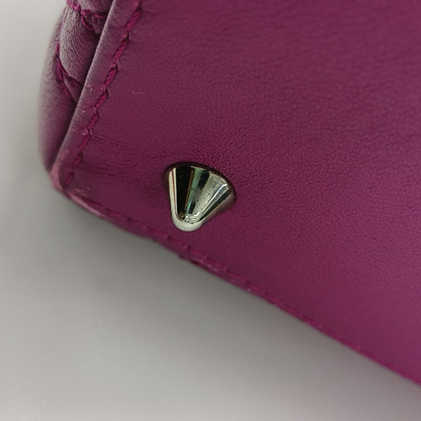 Lady Dior Medium Cannage Lambskin Red
