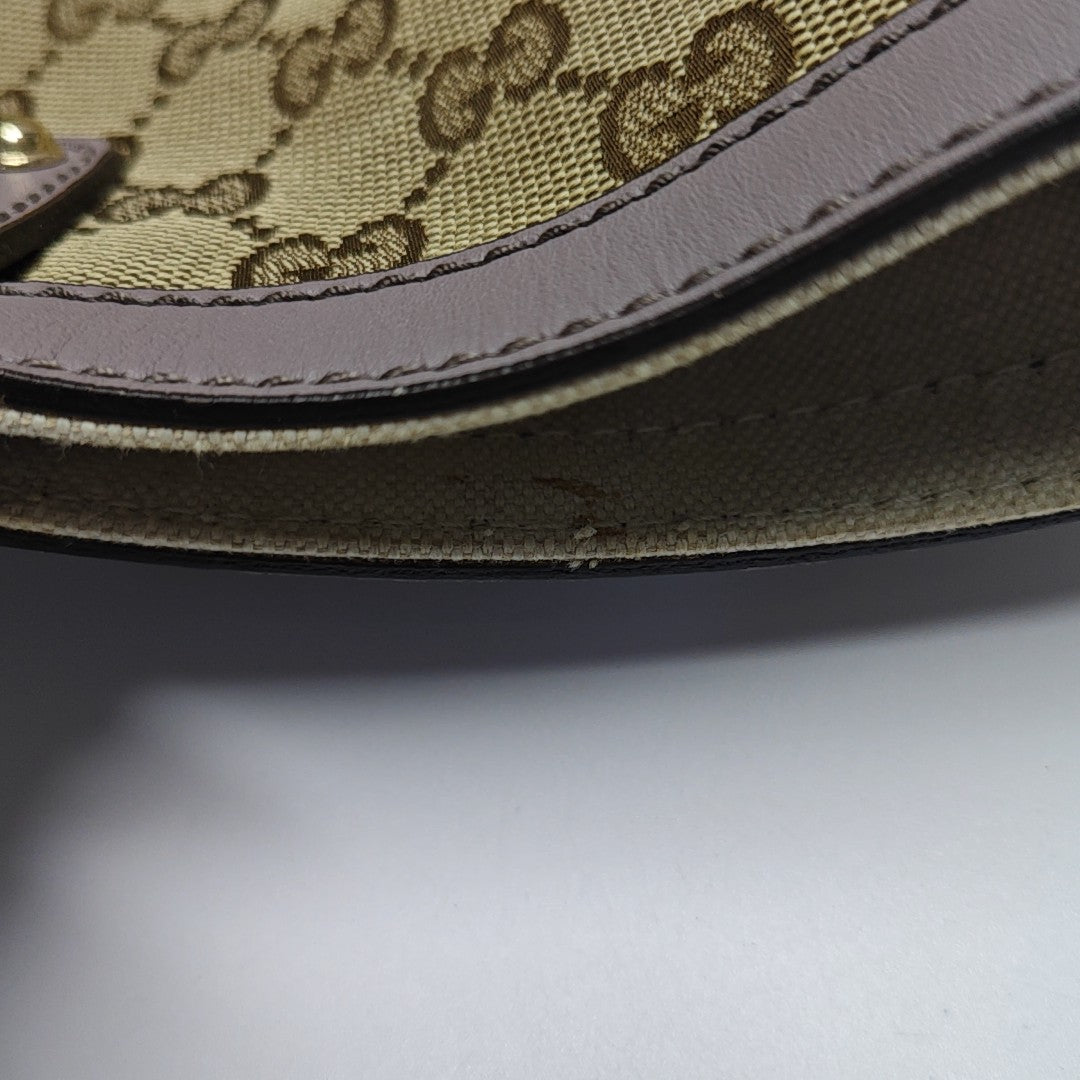 Monogram Canvas Tote Bag Brown