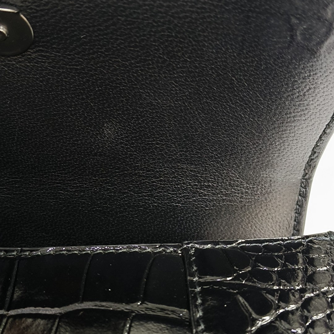 Hourglass XS Calfskin Black