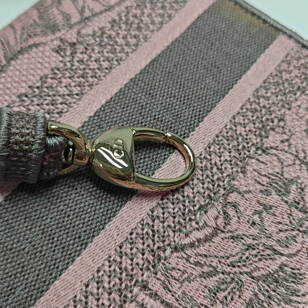 Lady Dior Mini Fabric Pink