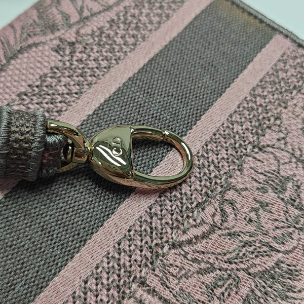 Lady Dior Mini Fabric Pink
