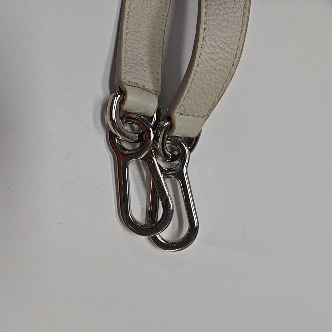 Puzzle Small Calfskin White