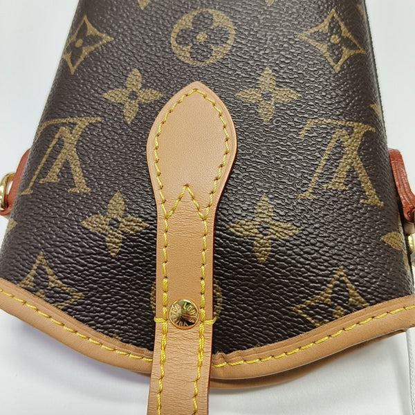FOLD ME Monogram Coated Canvas Brown