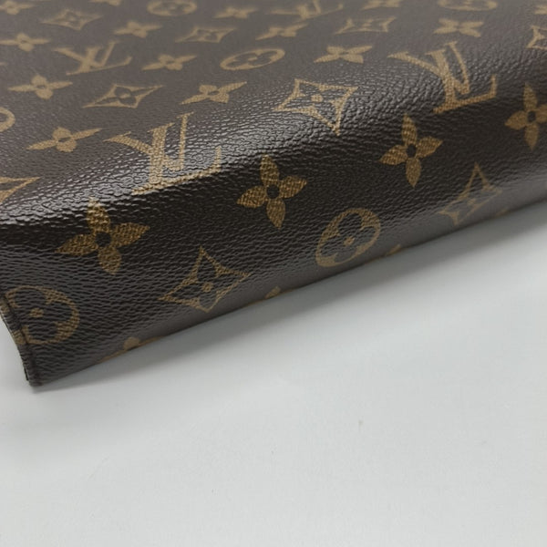 TOILET POCKET 26 Monogram Coated Canvas Brown