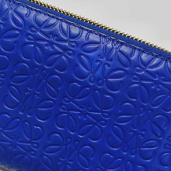 Calfskin Wallet Blue