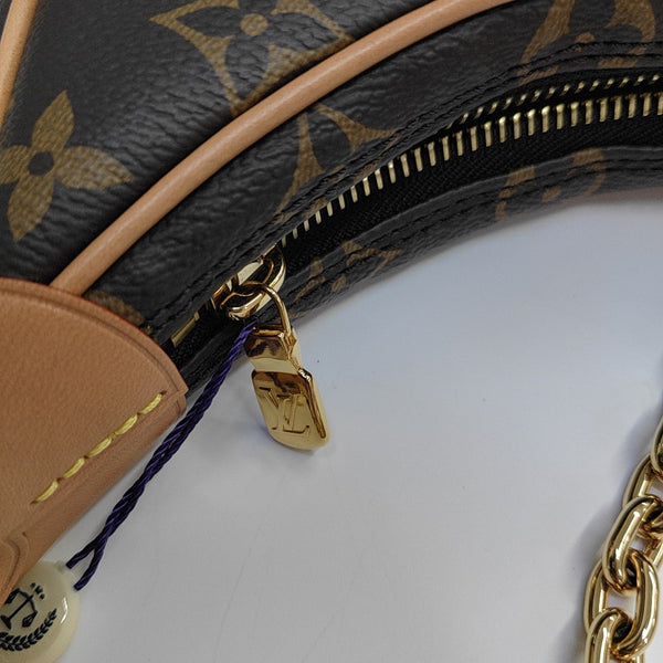 LOOP Monogram Coated Canvas Brown