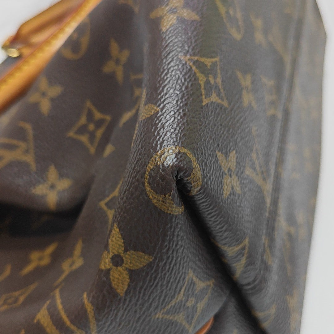 TURENNE PM Monogram Coated Canvas Brown
