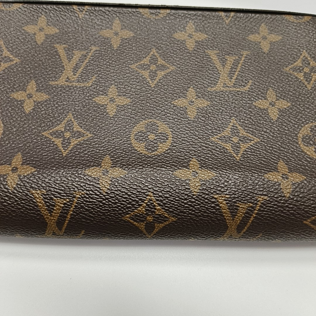 FÉLICIE Monogram Coated Canvas Brown