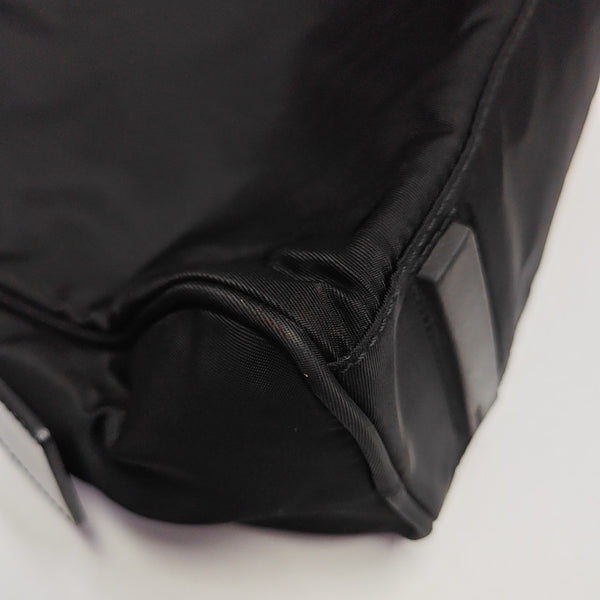 Nylon Top Handle Bag Black