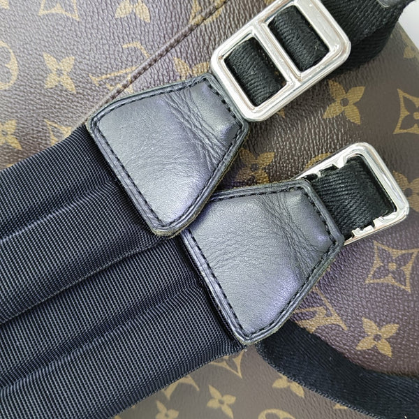 CHRISTOPHER MM Monogram Coated Canvas Brown